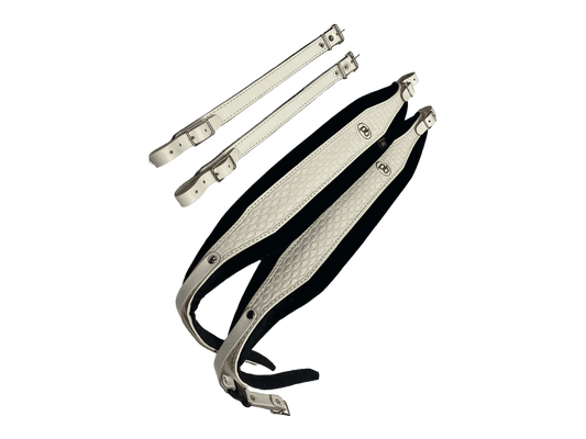 Accordion Strap Boppola White